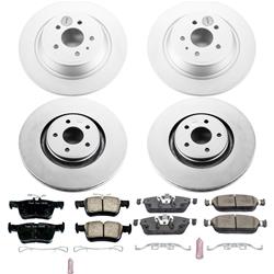 PowerStop Z17 Evolution Plus GEOMET Coated Brake Kits for 2015-2019 MKC - CRK7418