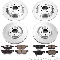PowerStop Z17 Evolution Plus GEOMET Coated Brake Kits for 2015-2021 EDGE - CRK7419