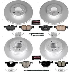PowerStop Z23 Evolution Sport GEOMET Coated Brake Kits for 2011-2018 X5, 2011-2019 X6 - CRK7500