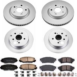 PowerStop Z17 Evolution Plus GEOMET Coated Brake Kits for 2016-2019 MIRAI - CRK7503