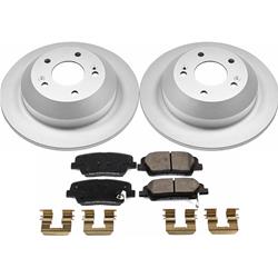 PowerStop Z17 Evolution Plus GEOMET Coated Brake Kits for 2010-2018 SANTA FE, 2013-2018 SANTA FE SPORT, 2011-2015 SORENTO - CRK7507