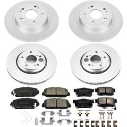PowerStop Z17 Evolution Plus GEOMET Coated Brake Kits for 2017-2022 ILX - CRK7529