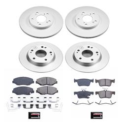 PowerStop Z17 Evolution Plus GEOMET Coated Brake Kits for 2016-2021 CIVIC - CRK7574