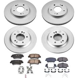 PowerStop Z17 Evolution Plus GEOMET Coated Brake Kits for 2018 ELANTRA GT - CRK7580