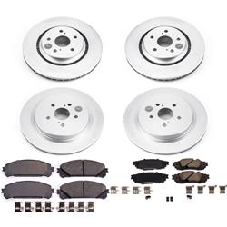 PowerStop Z17 Evolution Plus GEOMET Coated Brake Kits CRK7606