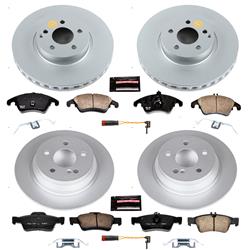 PowerStop Z23 Evolution Sport GEOMET Coated Brake Kits for 2014-2016 E250 - CRK7612