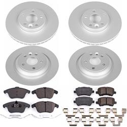 PowerStop Z23 Evolution Sport GEOMET Coated Brake Kits CRK7636