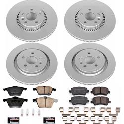 PowerStop Z23 Evolution Sport GEOMET Coated Brake Kits CRK7637
