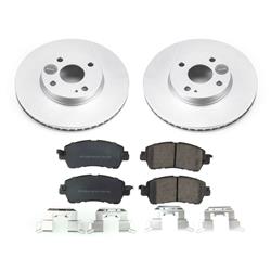 PowerStop Z17 Evolution Plus GEOMET Coated Brake Kits for 2016 IA, 2019-2020 YARIS, 2017-2018 YARIS IA - CRK7700
