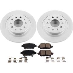 PowerStop Z17 Evolution Plus GEOMET Coated Brake Kits for 2018-2021 EQUINOX, 2019 LACROSSE, 2021 TERRAIN - CRK7721