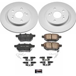 PowerStop Z17 Evolution Plus GEOMET Coated Brake Kits for 2017-2018 COROLLA IM, 2016 IM - CRK7753