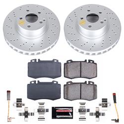PowerStop Z23 Evolution Sport GEOMET Coated Brake Kits for 2004-2006 E500 - CRK7770