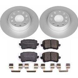 PowerStop Z23 Evolution Sport GEOMET Coated Brake Kits for 2009 PASSAT - CRK7811