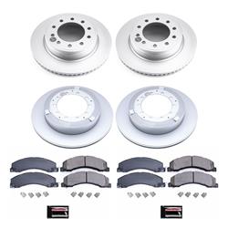 PowerStop Z17 Evolution Plus GEOMET Coated Brake Kits for 2013-2024 4500, 5500 - CRK7818
