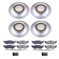 PowerStop Z17 Evolution Plus GEOMET Coated Brake Kits for 1999-2001 F-53 MOTORHOME CHASSIS - CRK7820