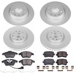 PowerStop Z23 Evolution Sport GEOMET Coated Brake Kits for 2009-2017 CC - CRK7836