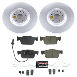 PowerStop Z23 Evolution Sport GEOMET Coated Brake Kits for 2017-2020 A4, 2021-2025 A4 QUATTRO, 2021-2024 A5 SPORTBACK - CRK7860