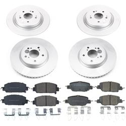 PowerStop Z17 Evolution Plus GEOMET Coated Brake Kits for 2017-2025 CR-V - CRK7873