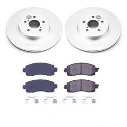 PowerStop Z17 Evolution Plus GEOMET Coated Brake Kits for 2018-2023 CROSSTREK, 2017-2022 IMPREZA - CRK7892