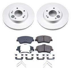 PowerStop Z17 Evolution Plus GEOMET Coated Brake Kits for 2017-2022 IONIQ, NIRO - CRK7893
