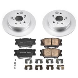PowerStop Z17 Evolution Plus GEOMET Coated Brake Kits for 2018-2024 CAMRY - CRK7905