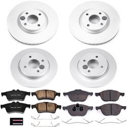 PowerStop Z17 Evolution Plus GEOMET Coated Brake Kits for 2018-2022 ECOSPORT - CRK7911