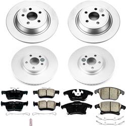 PowerStop Z17 Evolution Plus GEOMET Coated Brake Kits for 2017-2020 MKZ - CRK7912