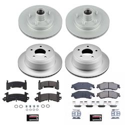 PowerStop Z17 Evolution Plus GEOMET Coated Brake Kits for 1998-2003 S10, 2000-2003 SONOMA - CRK7913