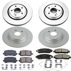 PowerStop Z17 Evolution Plus GEOMET Coated Brake Kits for 2017-2020 MDX - CRK7922