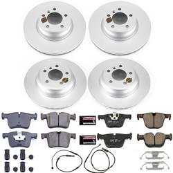 PowerStop Z23 Evolution Sport GEOMET Coated Brake Kits for 2015 328I XDRIVE, 428I GRAN COUPE, 428I XDRIVE GRAN COUPE - CRK7936