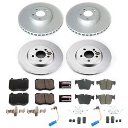 PowerStop Z17 Evolution Plus GEOMET Coated Brake Kits for 2016-2018 GLC300 - CRK7970