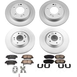 PowerStop Z17 Evolution Plus GEOMET Coated Brake Kits for 2017-2019 SOUL - CRK8012