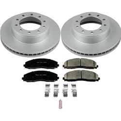 PowerStop Z17 Evolution Plus GEOMET Coated Brake Kits for 2015-2016 F-350 SUPER DUTY - CRK8029
