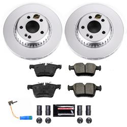 PowerStop Z23 Evolution Sport GEOMET Coated Brake Kits for 2015-2023 C300, 2016-2018 C350E, 2015 C400 - CRK8047