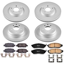 PowerStop Z17 Evolution Plus GEOMET Coated Brake Kits CRK8060