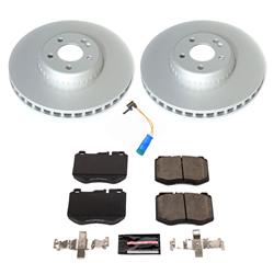 PowerStop Z17 Evolution Plus GEOMET Coated Brake Kits for 2017 E300, 2016-2018 GLC300 - CRK8073