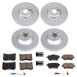 PowerStop Z23 Evolution Sport GEOMET Coated Brake Kits CRK8102