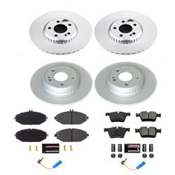 PowerStop Z17 Evolution Plus GEOMET Coated Brake Kits for 2017-2018 C300 - CRK8103