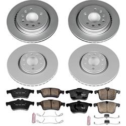 PowerStop Z23 Evolution Sport Brake Upgrade Kits for 2008-2011 9-3, 2010-2011 9-3X - CRK8159
