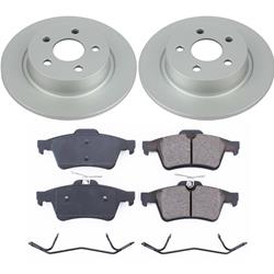 PowerStop Z17 Evolution Plus GEOMET Coated Brake Kits for 2018-2023 TRANSIT CONNECT - CRK8176