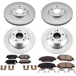 PowerStop Z17 Evolution Plus GEOMET Coated Brake Kits for 2019 SANTA FE XL - CRK8281