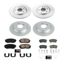 PowerStop Z17 Evolution Plus GEOMET Coated Brake Kits for 2018-2023 KONA - CRK8287
