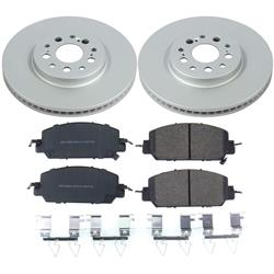 PowerStop Z17 Evolution Plus GEOMET Coated Brake Kits for 2017-2021 CLARITY - CRK8295