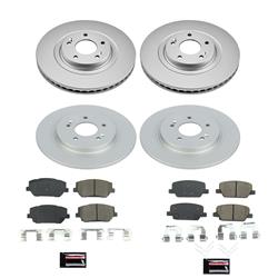 PowerStop Z17 Evolution Plus GEOMET Coated Brake Kits for 2019-2020 SANTA FE - CRK8308
