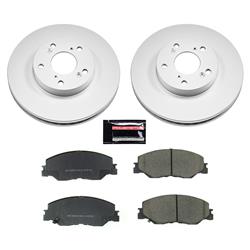PowerStop Z17 Evolution Plus GEOMET Coated Brake Kits for 2022-2024 CIVIC, 2019-2022 INSIGHT - CRK8318