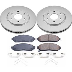 PowerStop Z17 Evolution Plus GEOMET Coated Brake Kits for 2016-2019 FRONTIER - CRK8324