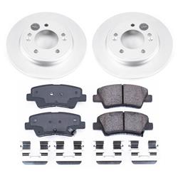 PowerStop Z17 Evolution Plus GEOMET Coated Brake Kits for 2020-2023 FORTE, 2019-2021 VELOSTER - CRK8331