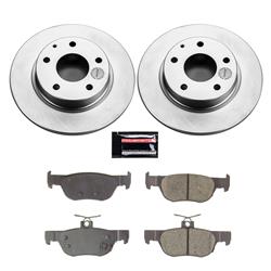 PowerStop Z17 Evolution Plus GEOMET Coated Brake Kits for 2019-2024 3, 2020-2023 CX-30 - CRK8334