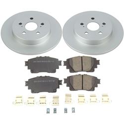 PowerStop Z17 Evolution Plus GEOMET Coated Brake Kits for 2019-2024 COROLLA - CRK8336