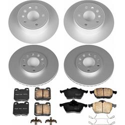 PowerStop Z23 Evolution Sport GEOMET Coated Brake Kits for 1997-1998 900 - CRK833